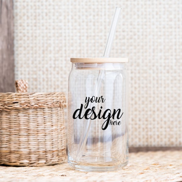 Libbey Glass Mockup Beer Can Glass Mockup Styled Stock Photo Birthday Party Glass Mockup Wedding Ice Coffee Cup Mock Up JPG Digital Download