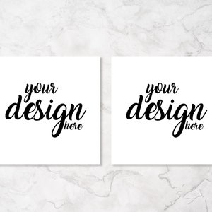 Quadratische Karte Mockup Geburtstagskarte MockUp Grußkarte Mock up Rustikal Hochzeit Stock Foto Mockup Sublimation Cricut JPG Digitaler Download
