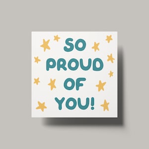 Zo trots op je/afdrukbare notitiekaart/DIY Gift Card houder/Instant Download/zelfsluitende bloemblaadjes/geen envelop nodig
