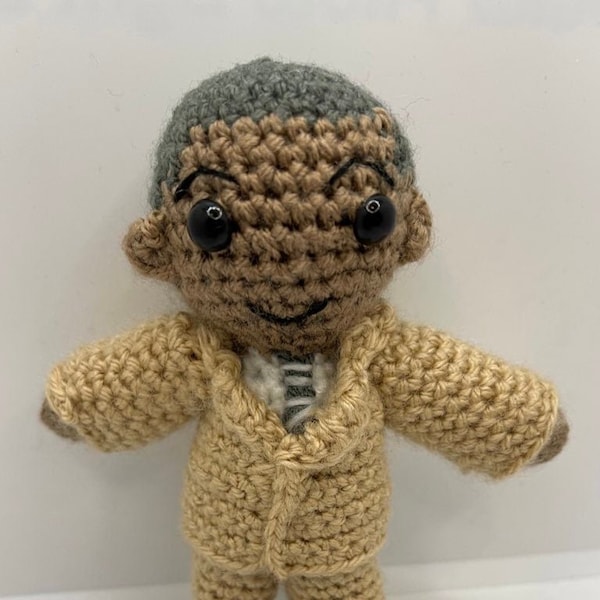 Barack Obama Crochet PATTERN - Amigurumi