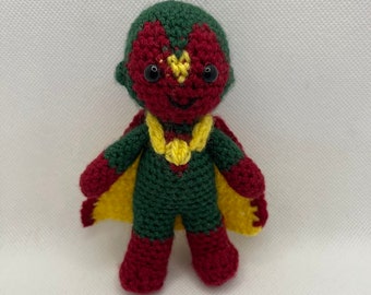 The Vision Crochet PATTERN - Amigurumi