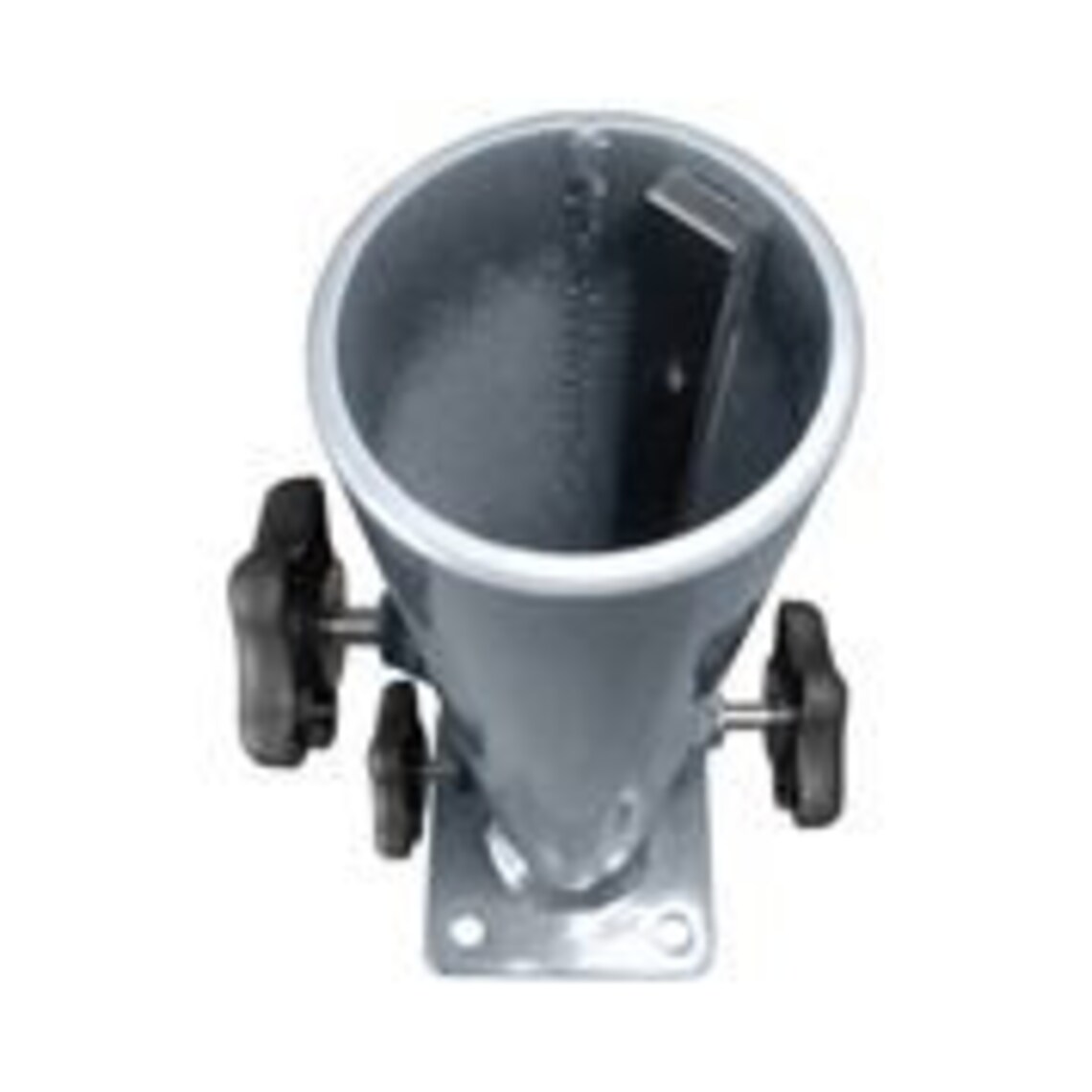 Small Deck / Concrete Anchor Mount Steel Umbrella Base Etsy