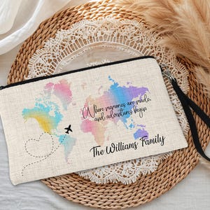 Personalisierter Familienpasshülle, einzigartiger Passport-Organizer, Passport-Brieftasche, maßgefertigter Dokumentenhalter, Reise-Brieftasche, Urlaubsveranstalter