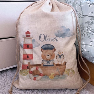 Personalised Toy Bag - Toy Sack - Dressing Up Bag - Toy Storage - Nursery Storage  Toy Box  Custom Toy Bag - Personalised Toy Sack