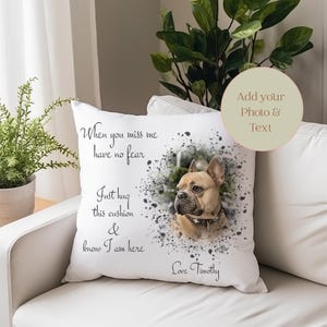 personalised dog pillows