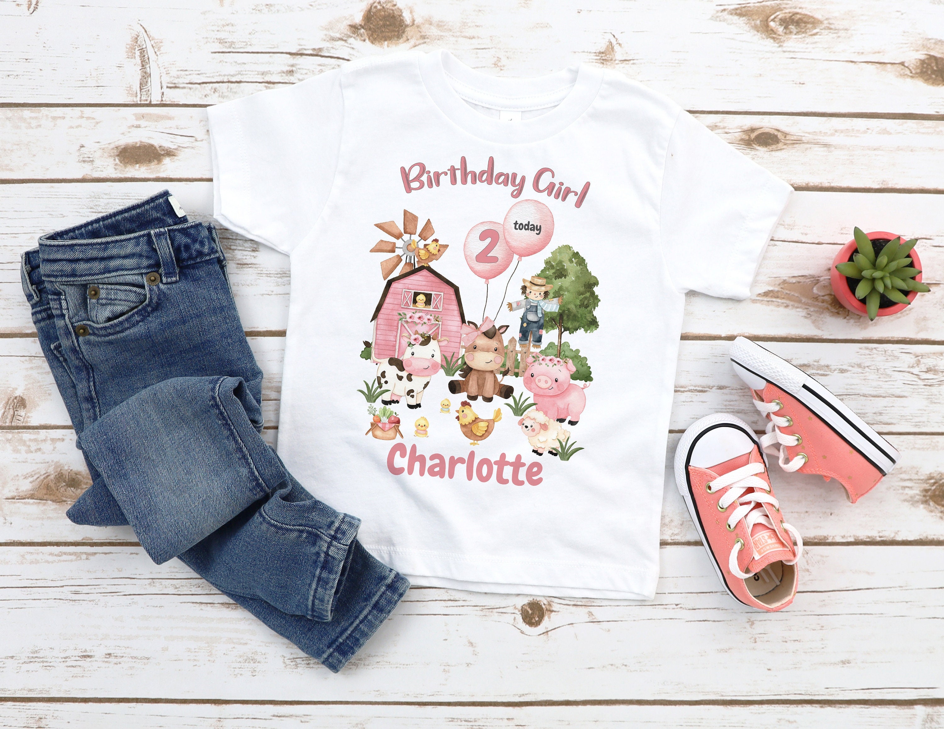 birthday girl shirt baby