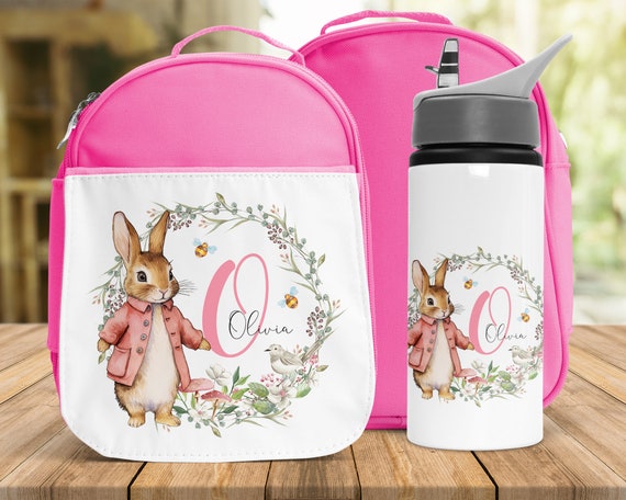 Girls lunch bag and bottle sales