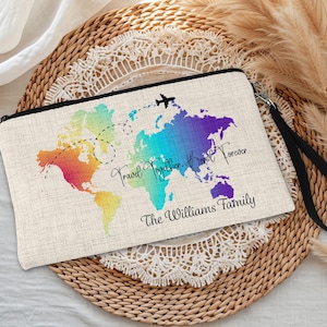 Personalisierter Familienpasshülle, einzigartiger Passport-Organizer, Passport-Brieftasche, maßgefertigter Dokumentenhalter, Reise-Brieftasche, Urlaubsveranstalter