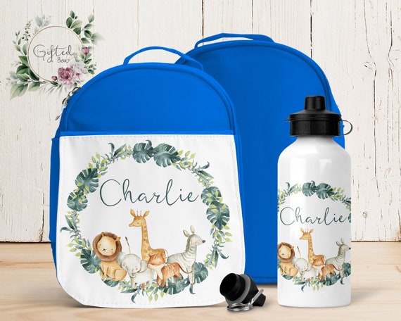 Personalized Lunch Boxes and Water Bottles for Kids