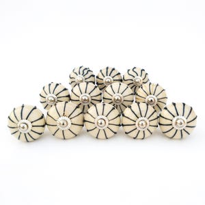 Specially Picked Black and White Knobs as Per your Choice /Furniture door knobs/ Stunning Ceramic Knobs/ Instant Makeover To Old Furniture !