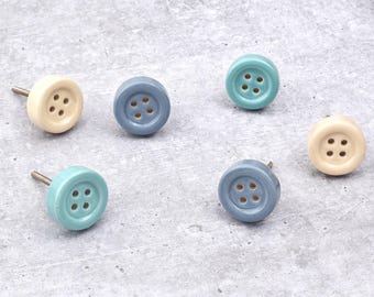 Gałki ceramiczne malowane ręcznie – okucia meblowe w niestandardowym kolorze (zestaw 1 gałki)