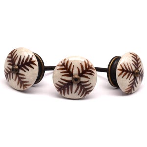 Brown Color Vintage Ceramic Knobs Kitchen Cabinet Knobs Drawer Knobs Hardware Knobs Kids Bedroom Knobs Cupboard Knobs Ceramic Door Knobs.