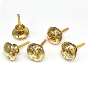 Brass Elephant Knob Golden Elephant Pull Wardrobe Drawer Knob Kitchen Furniture Drawer Pull Brass Single Hole Knob Furniture Fitting Knobs