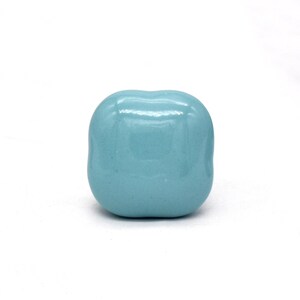 Solid Blue Color Knobs, Custom painted children's knobs, Blue/Teal dresser knobs, blue colored dresser pulls. Blue nursery dresser knobs