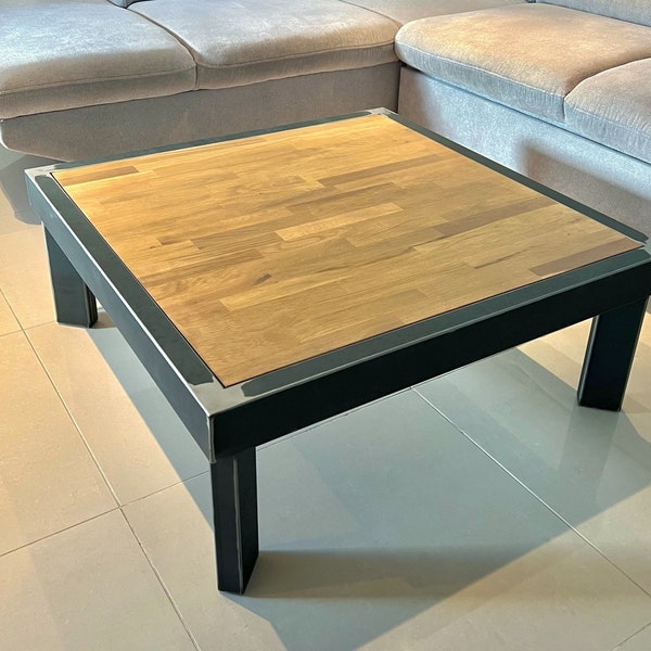 Table basse industrielle