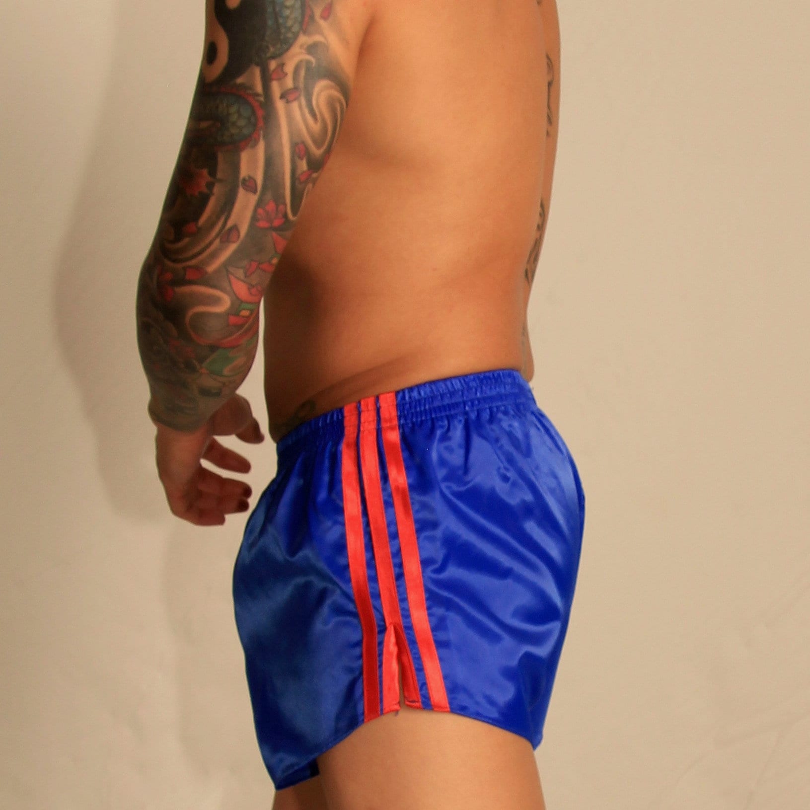 Nylon Satin Football Shorts Sizes Small to 4XL Royal - Etsy Israel