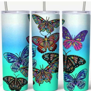 Butterfly tumbler