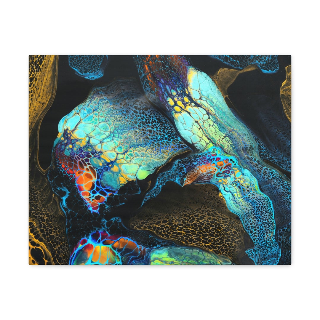 Canvas Gallery Wraps High Quality Print 1.25 Inch Depth Modern Abstract ...