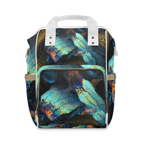 Multifunctional Diaper Backpack colorful baby bag new mommy gift diaper bag baby backpack mom travel bag baby shower gift new mom present