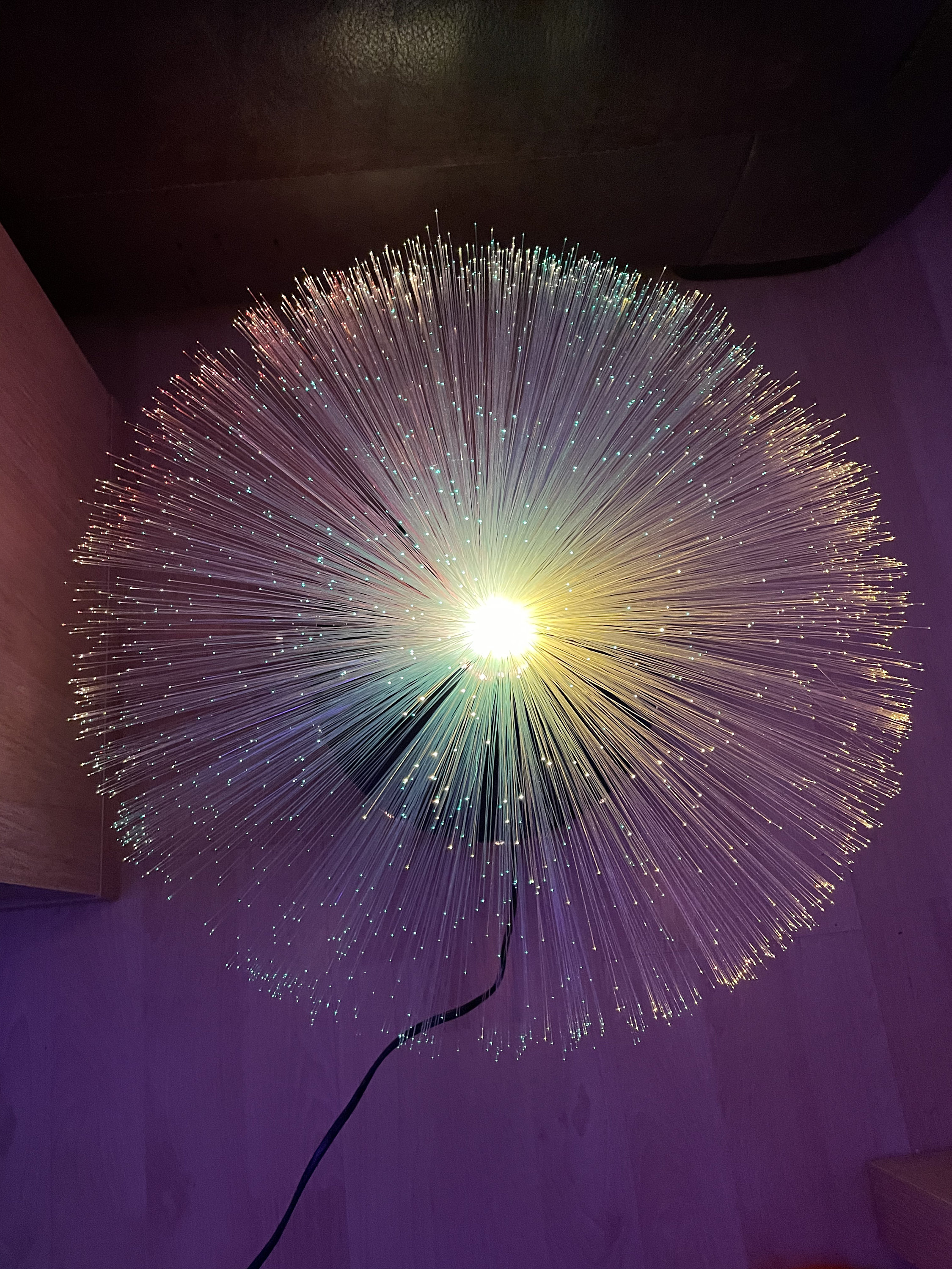 Vintage Fibre Optic Lamp for sale Only 2 left at 60