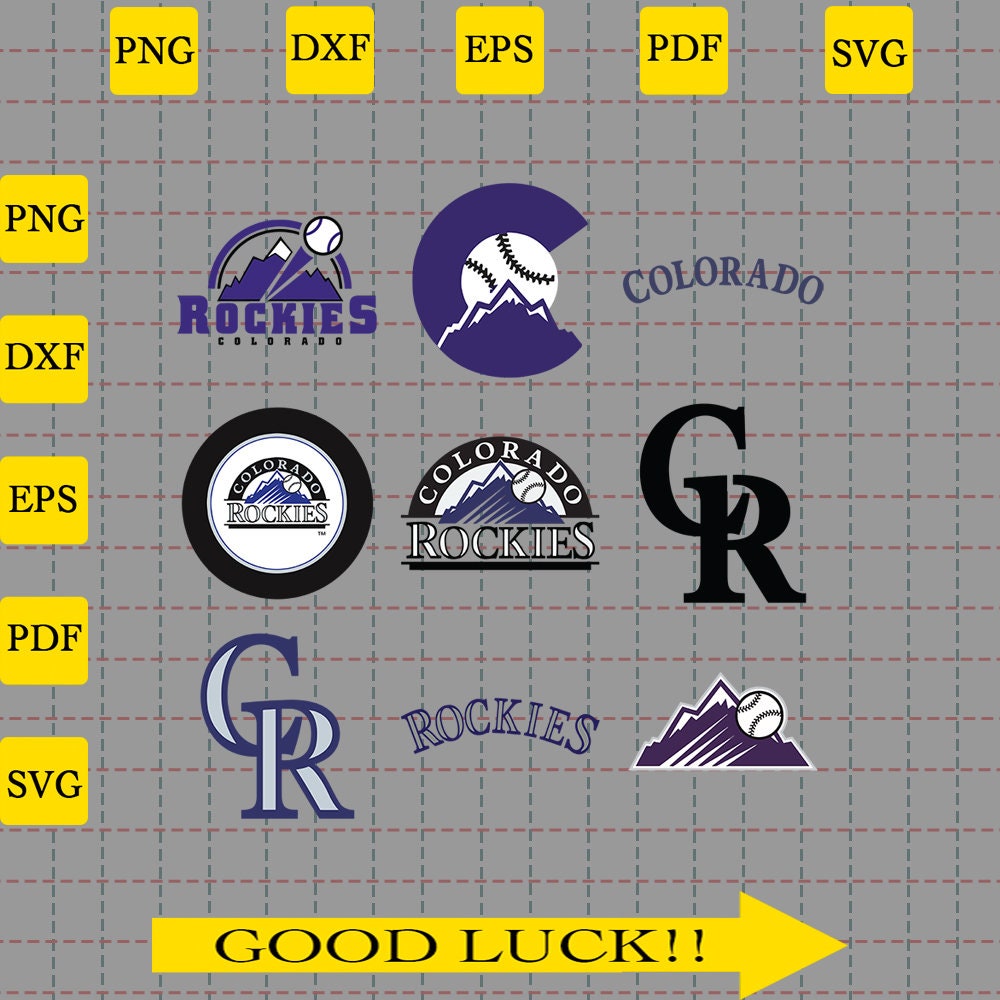 Download Colorado Rockies Logo MLB Baseball SVG geschnitten Datei ...