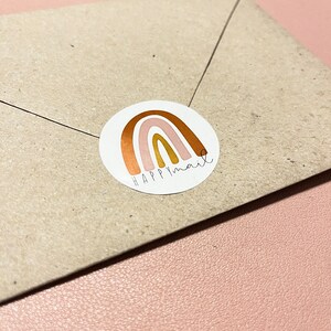 Pegatinas, pegatinas, etiquetas de Happymail.