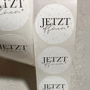Stickers, nu open, stickers, labels