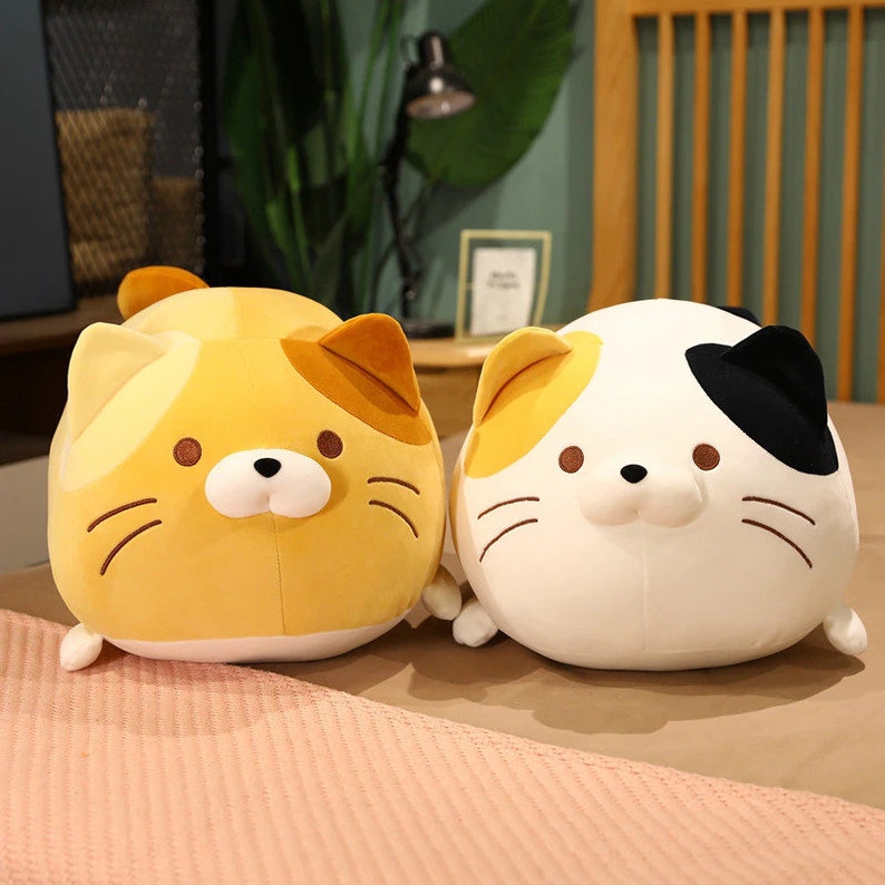 cat plush cute