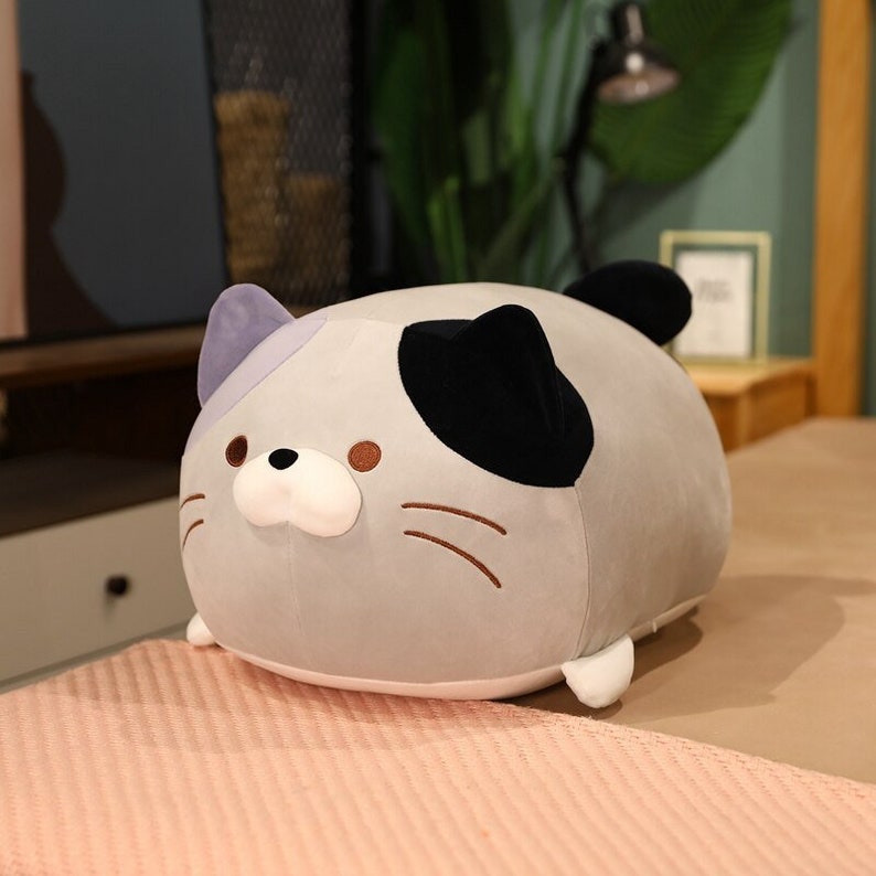 cat plush cute