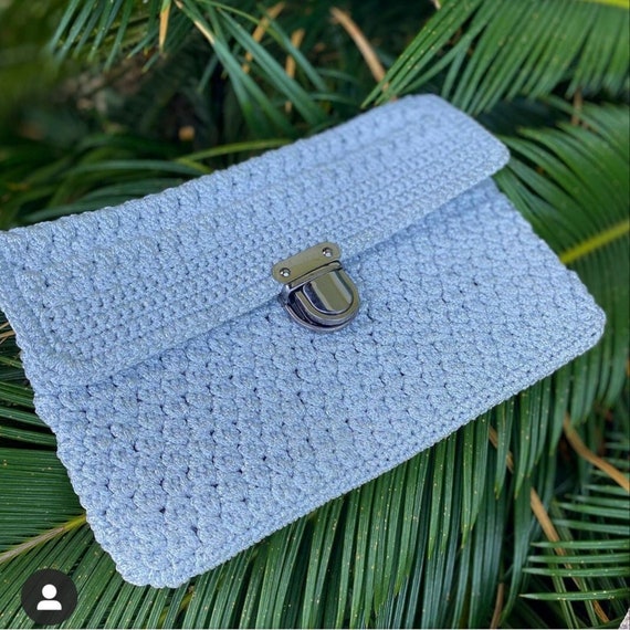 Special Clutch Purse Small - Light Blue Bottom with Diamond Flap at Rs  1200.00 | Mumbai| ID: 2852841865330