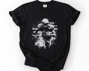 American Football Graphic T-Shirt, Vintage Sports Tee