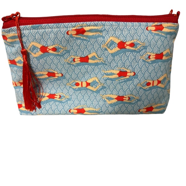 Kosmetiktasche Schminktasche Mäppchen Maskentäschchen Kosmetiktäschchen Schminktäschchen Reißverschlusstäschchen Geldbörse Etui handmade