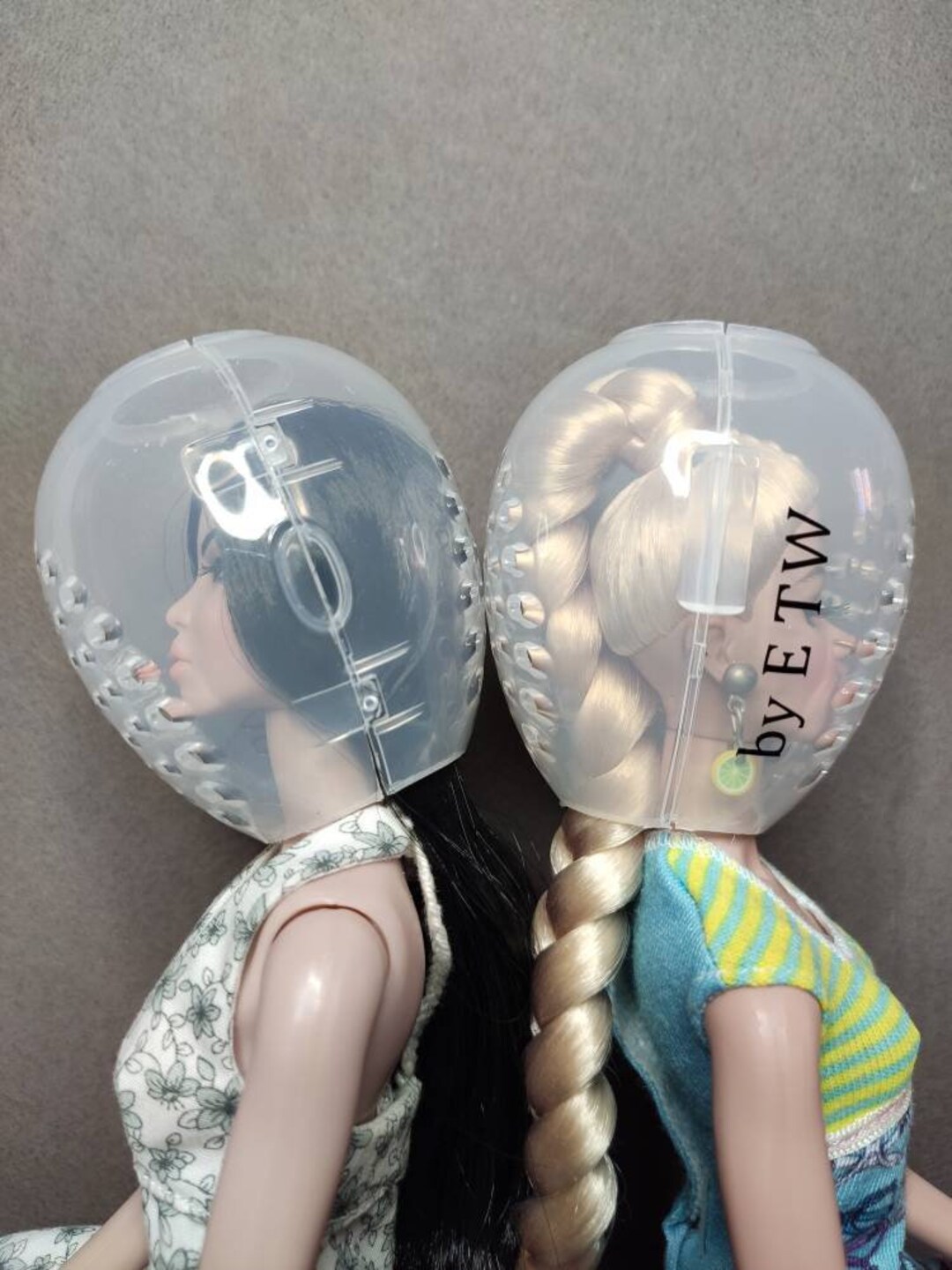 Handmade Dolls' Head Protective Helmet/travel/outdoor/protection