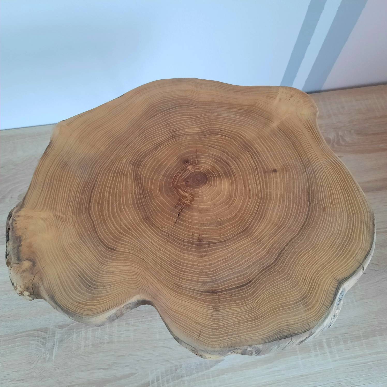 Table d'appoint tronc d'arbre acacia canada Couleur bois naturel Pier  Import