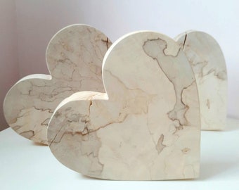 Wooden heart maple