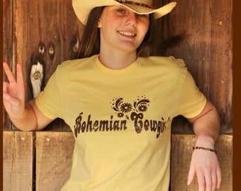 Horse Tee-Bohemian Cowgirl Tee- Gift for Horse Lover