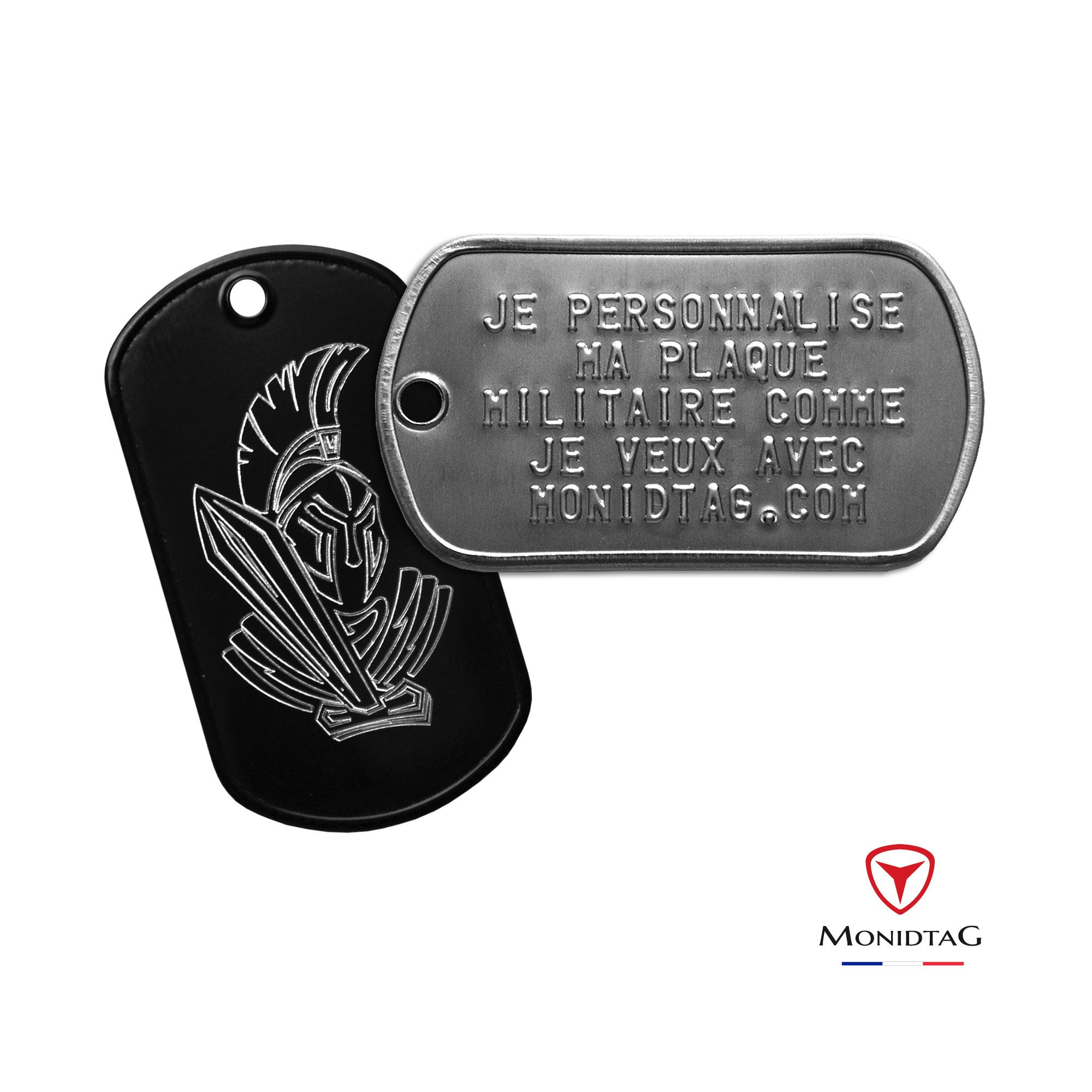 Collier Plaque Militaire Flongo Dog Tag Plaque Collier Avec Bible