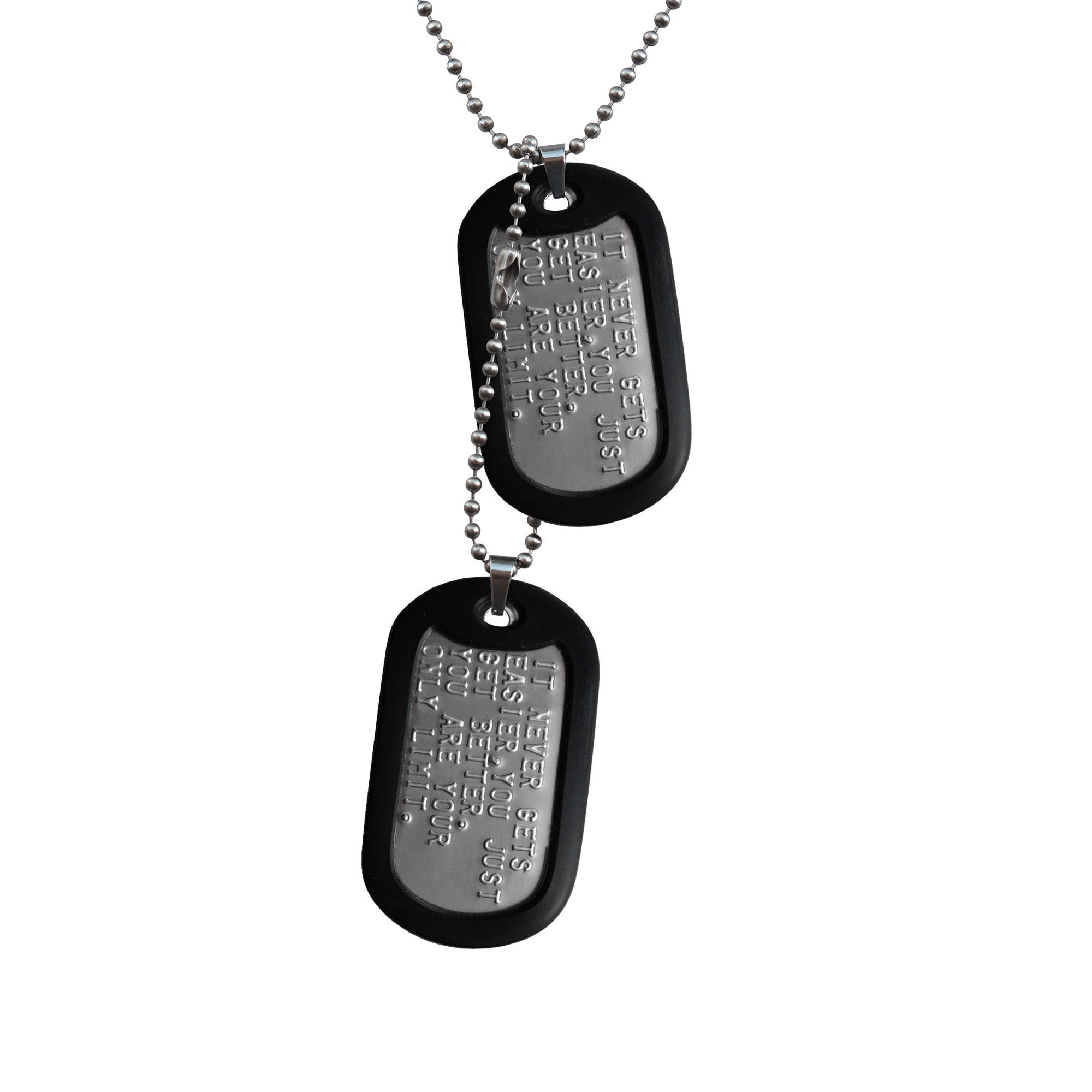 Military Dog Tags Gifts Baby One-Piece for Sale by WUOdesigns