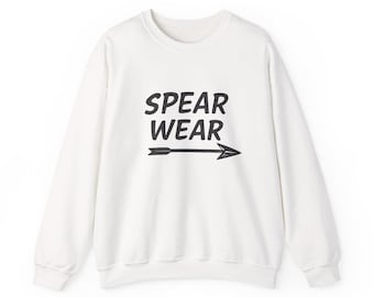 Spear Wear Sweatshirt mit Rundhalsausschnitt