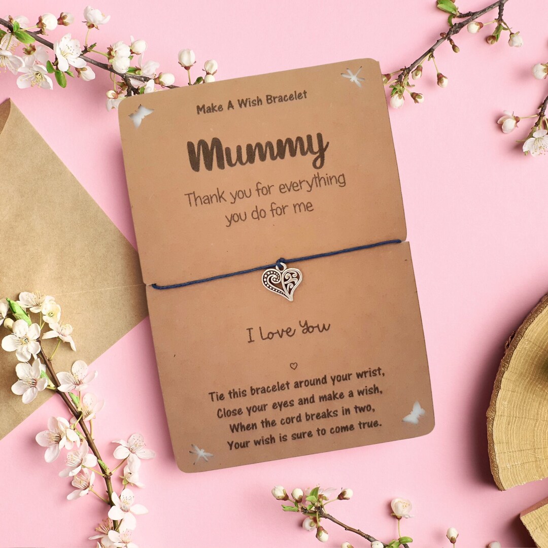 thank-you-mummy-wish-bracelet-card-and-gift-set-wish-string-etsy