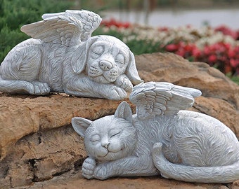 Angel Cat Charm Pour Pet Perte sur le thème de bijoux