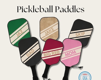 Custom Pickleball Paddle Set Personalized Pickleball Paddle Pickle ball paddle Pickleball Set Custom Pickleball set Pickleball Kit for Kids