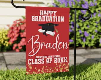 Class of 2024 Garden Flag for Graduation Party Sign for Graduation College Bound Yard Flag High School Graduation Sign College Garden Flag