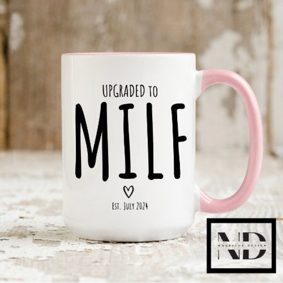 Milf Mug, Funny Mom Mugs, New Mom Gift, New Mama, Baby Shower Gift