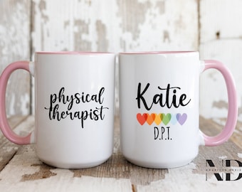 Physical Therapist Gift for PT Gift for Physical Therapist Graduation Gift for Physical Therapist  Dr. of Physical Therapy PT Mug Gift