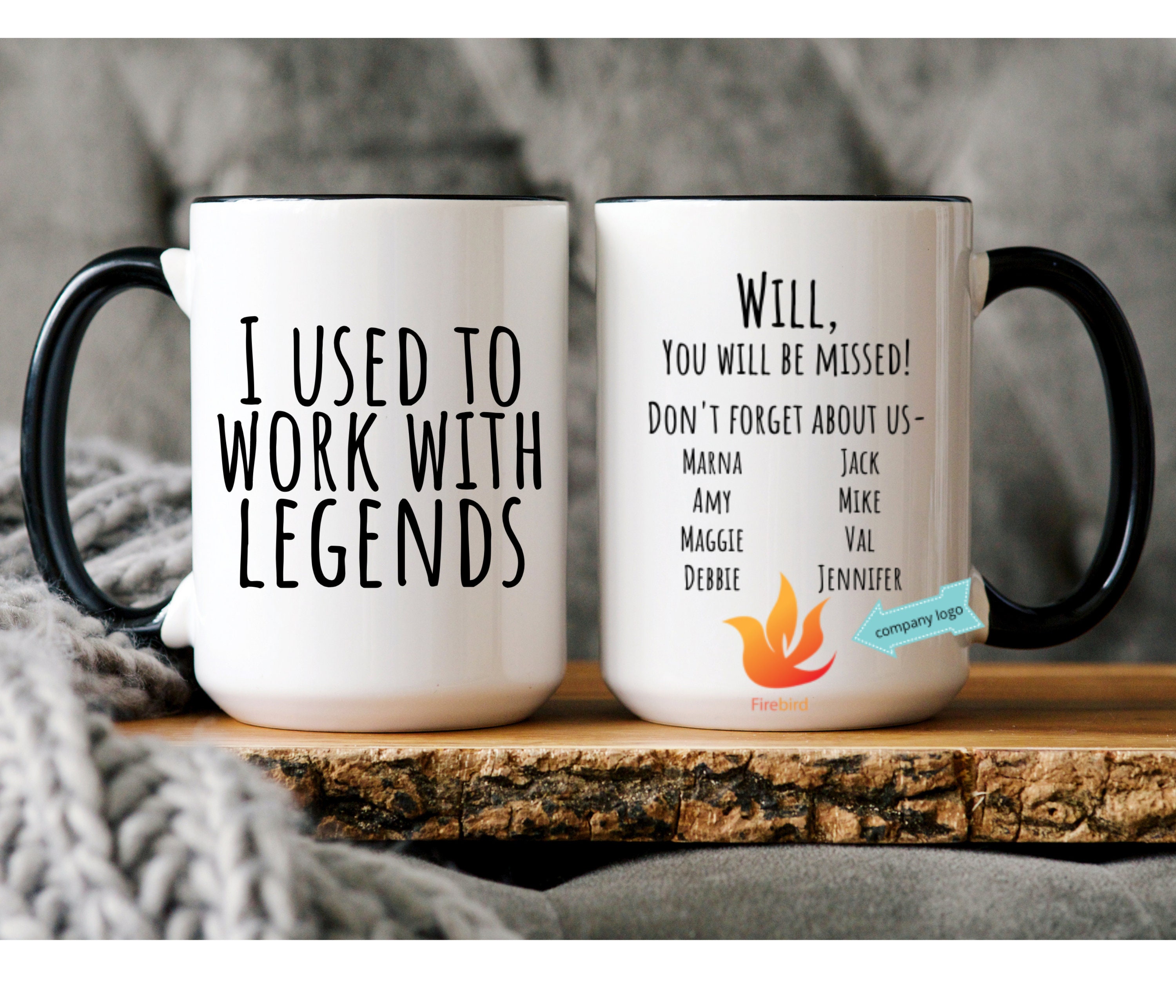 Funny mugs for coworker,You're Dead to Us Now,Colleague Farewell,Retirement  Gift,Coworker Goodbye,coworker leaving gift Coffee Mug by pillowaza