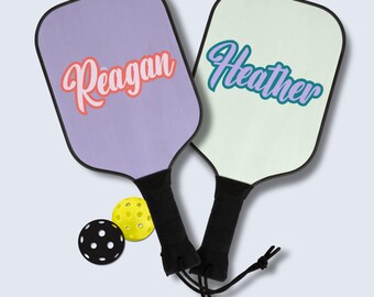 Cute Pickleball Paddle for Her Gift for Teen Girl Gift  Custom Pickleball Paddle Personalized Pickleball Paddles for Her