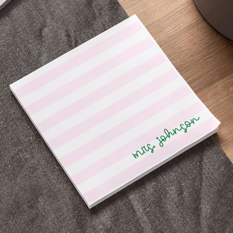 Personalized Sticky Notes - Etsy
