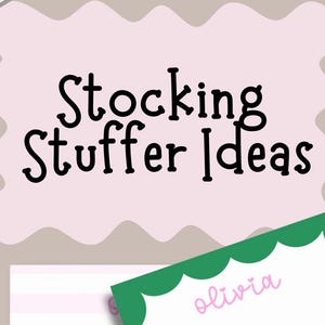 May include: A collection of personalized stationery note pads featuring light pink and white stripes, solid pink sheets with the text I am grateful for, and white sheets with green scalloped edges. Names include mrs. johnson, maddie, isabella, and olivia.