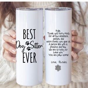 Dog Daycare Gift Dog Sitter Gift for Dog Sitter Doggie Day Care Dog Walker Gift Pet Sitter Appreciation Gift for Pet Sitter Gift
